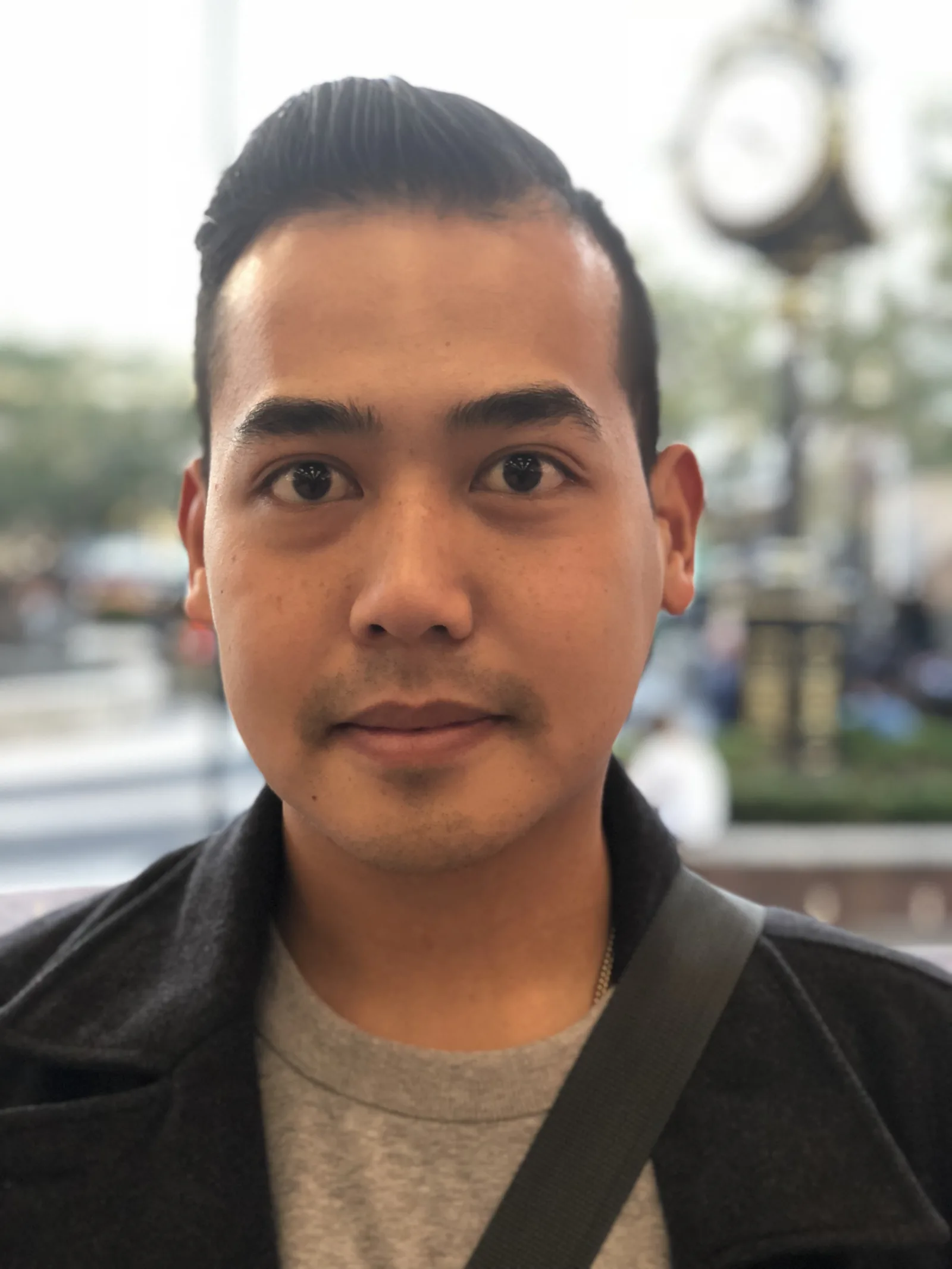 Close portrait of Stanley Yang